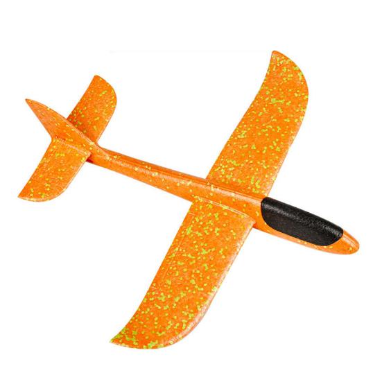 Large Foam Glider with Loop Roll Capability Hand Throw Airplane Toy for Kids Outdoor Flying Toy for Boys Girls Crash-Resistant Outdoor Toy for