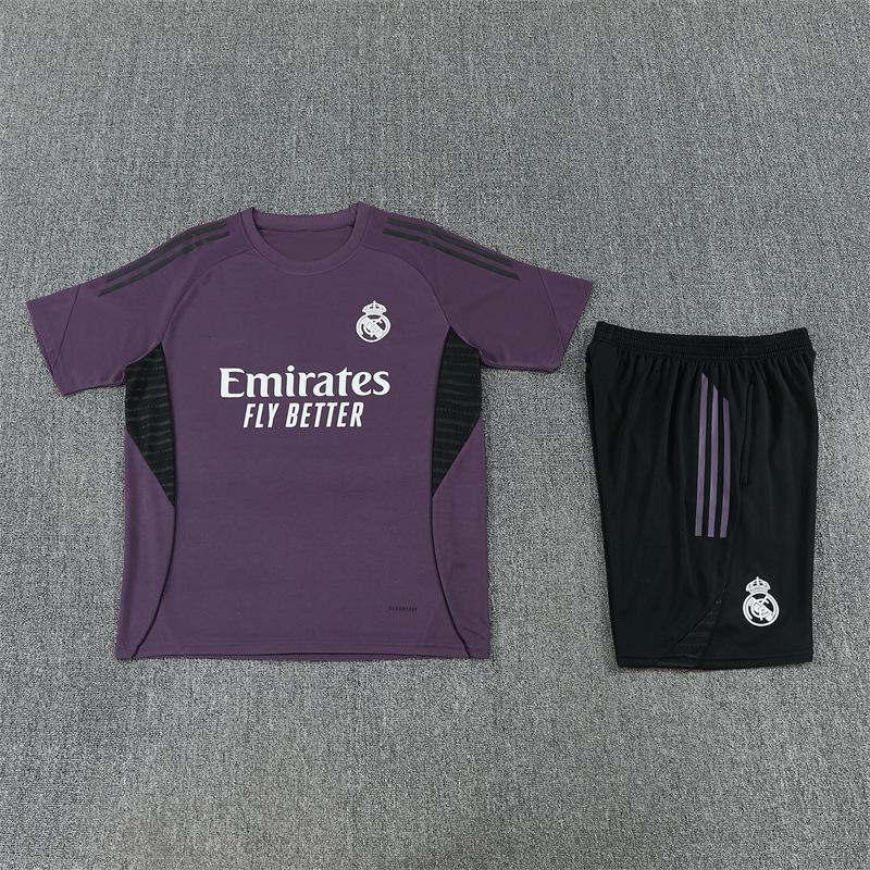 Brasile Arsenal Parigi Real Madrid Barcellona Spagna Chelsea Tuta da Allenamento Maglie da Calcio per Adulti Maniche Corte