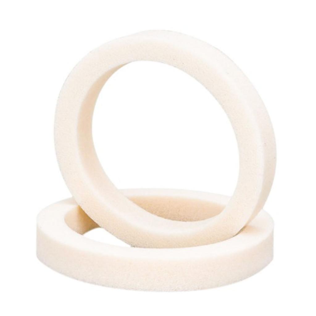 2PCS Bicycle Front Fork Oil Absorbing Sponge High Density Ring Oil Sealed Foam for Mountain Road