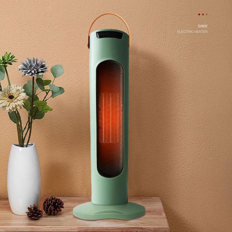 Riscaldatore Elettrico Radiocomandato Verticale Domestico Silenzioso Soffiatore ad Aria Calda Elettrico Invernale per Interni Riscaldamento Istantaneo Riscaldatore d'Aria