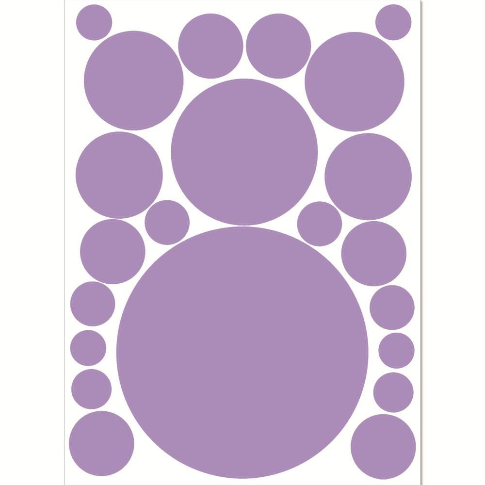10PCS Wall Stickers for Bedroom Living Room, Polka Dot Wall Decals for Boys and Girls Bedroom Playroom Living Room Decor