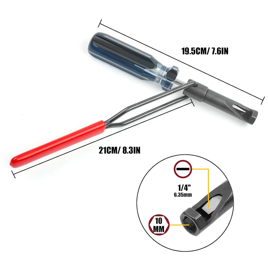 Valve Lash Adjustment Tool Angled Feeler Gauge Jam Nut Valve Adjusting Stud Essential Valve Adjustment Tool Attachment