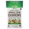 Now Foods Real Food Whole Raw Unsalted Cashews 284g (10oz)