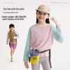 Gulu Diary Kids' Cool Color Block Long Sleeve Top