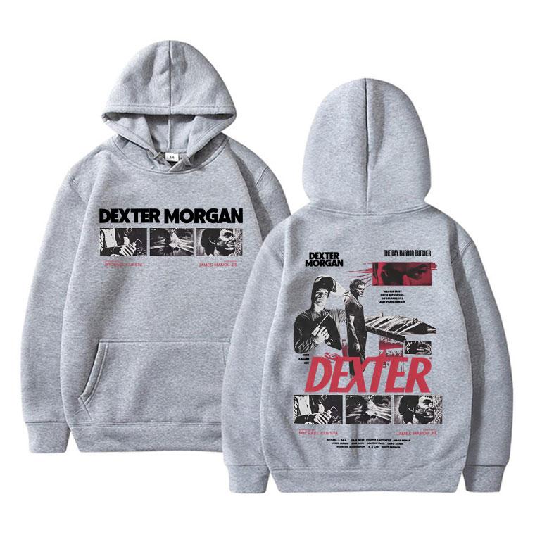 TV Play Dexter Morgan The Bay Harbour Butcher Hoodie Men Women Casual Oversized Sweatshirt Men's Fashion Vintage Hooded Pullover