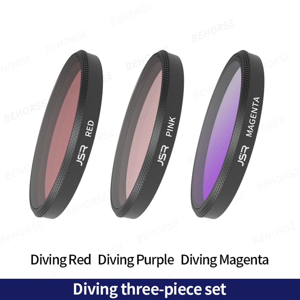 Waterproof Diving Shell Filter For Insta360 GO Ultra UV CPL ND8/16/32 Lens Filters Set For Insta360 GO Ultra Camera Accessories