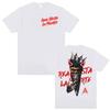 Anuel AA Rhlm 2 Real Hasta La Muerte Tour Cover TShirt Men Women Fashion High Street Gothic Clothes Tshirts Pure Cotton Top