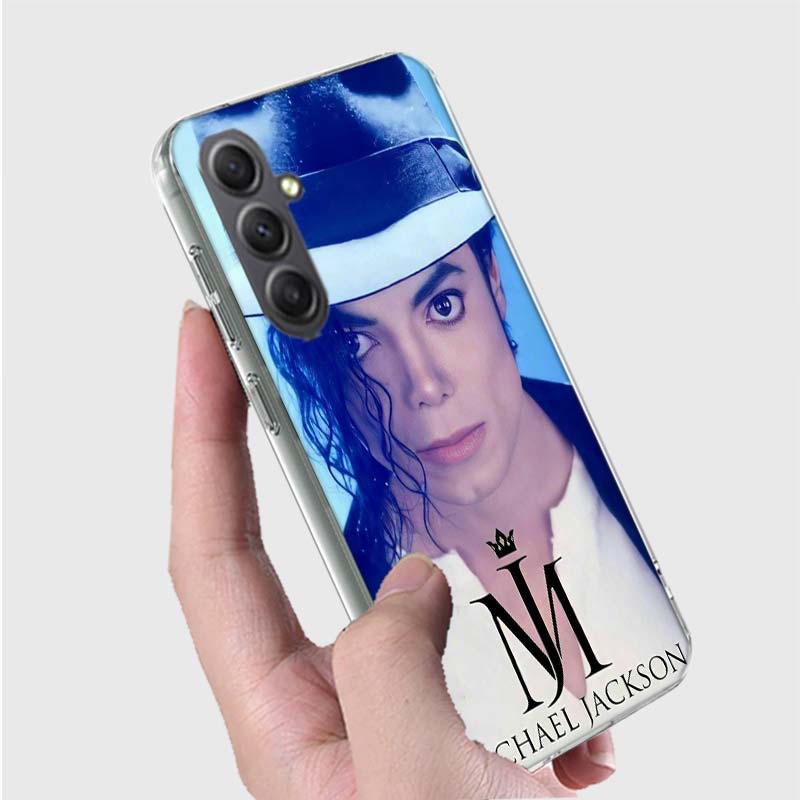 Michael Jackson Legendary Singer Phone Case for Samsung A16 A26 A36 A56 A17 A37 A57 A07 A06 A02S A03 A04S A05S Galaxy Note 20 10