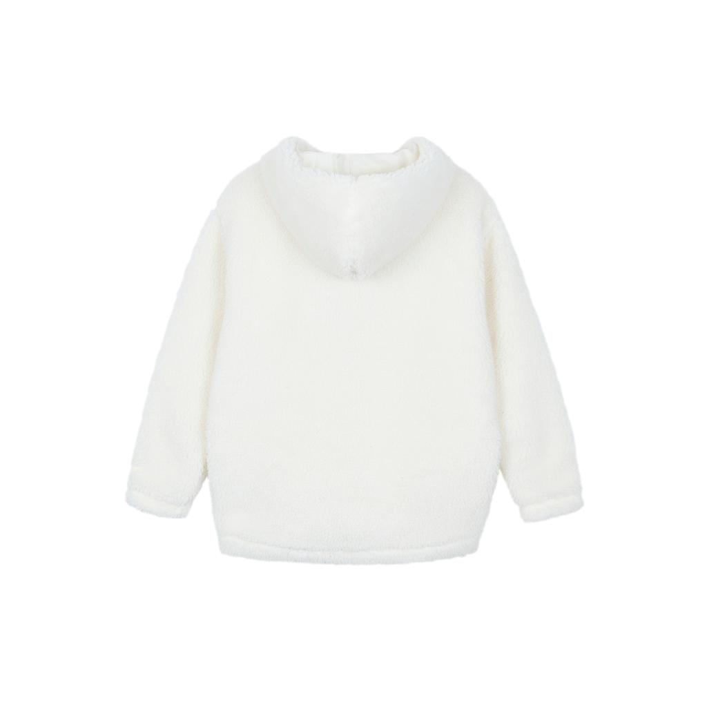 New Nike Velvet Feel Coat Women's White FB8696-133