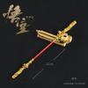 Black Myth Wukong spill merchandise leketøy figur direkte hit Destiny gullbøyle 30CM helmetall håndverk ornament