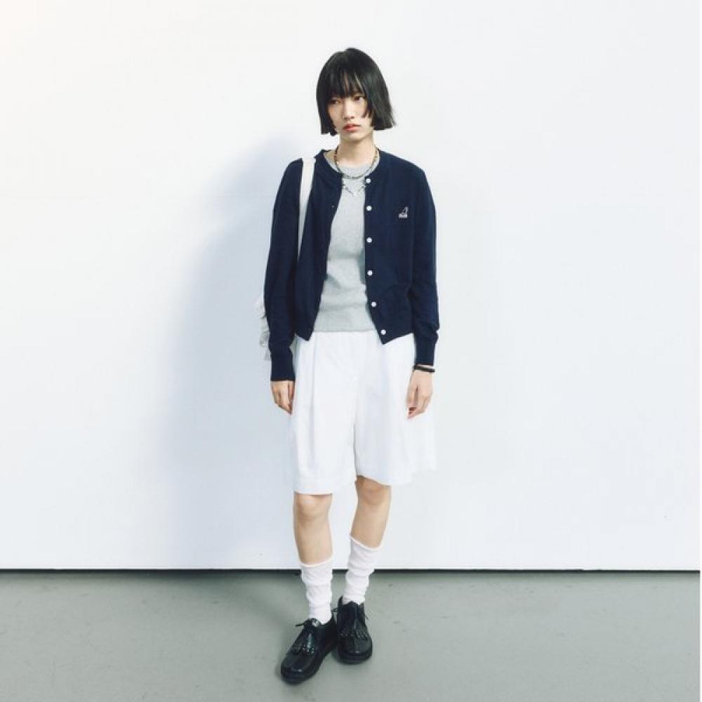 Kangol Women S Linen Cardigan Dark Navy 1921 SS