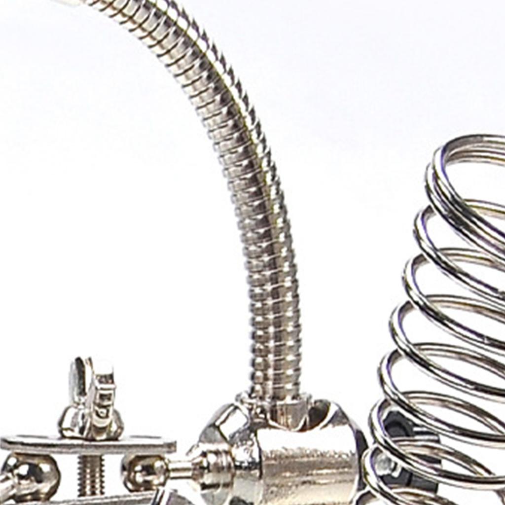 LED Lamp Clip Magnifying Glass Easy To Adjust Hardware Repair Tool Magnifying Glass Soldering Station for Electronic Soldering