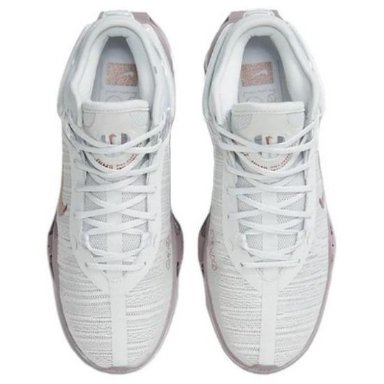 Nike Air Zoom G.T. Jump 2 Mid top Basketball Shoes Mens White Gray Asian Version