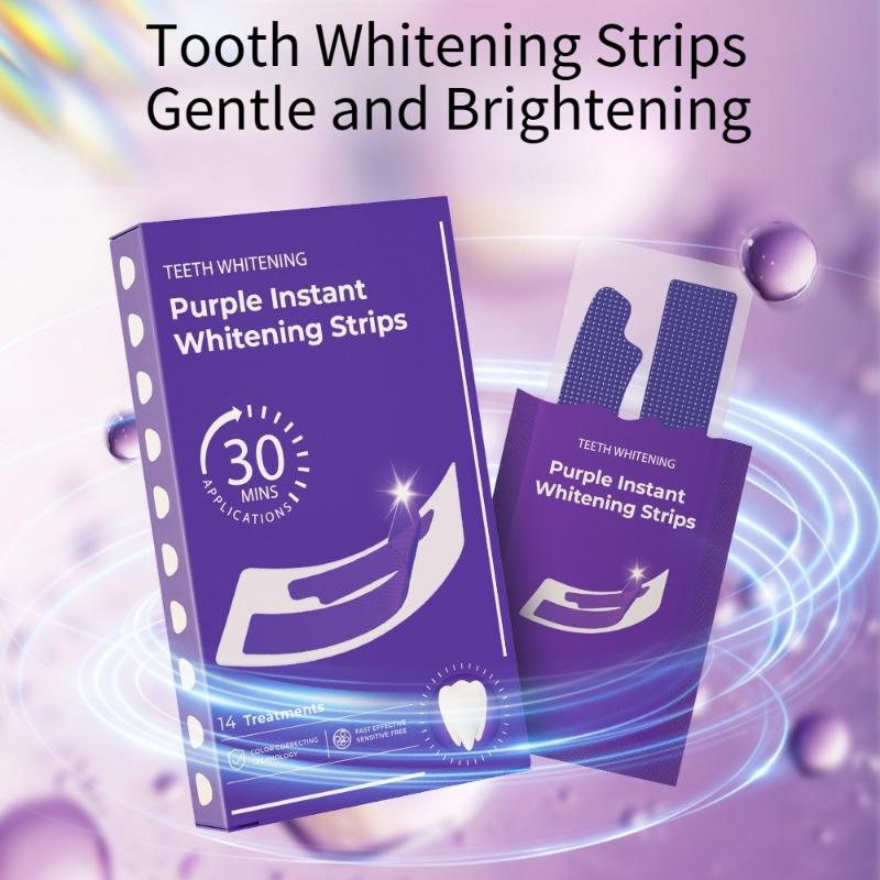 1PACK Toothpaste Instant Brightening V34 Toothpaste Purple Neutralizing Whitening Kit