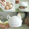 4 Eggs Egg Cooker Microwave Cooking Tool New Egg Boiler Steamer