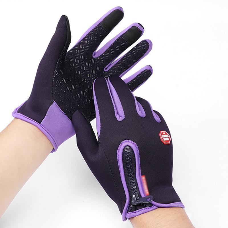 Wasserdichte Winter-Touchscreen-Handschuhe für Damen & Herren – Warme Fleece-Ski- & Motorradhandschuhe