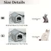 Cat'S Nest House Small Dog Bed Rabbit Nest Four Seasons General Purpose Can Be Disassembled Washed Pet Nest Sleeping