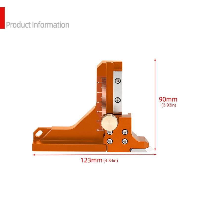 High Accuracy Aluminum Scribing Height Gauges Easy to Use for Accurate Measurement in Woodworking & Industrial Tasks