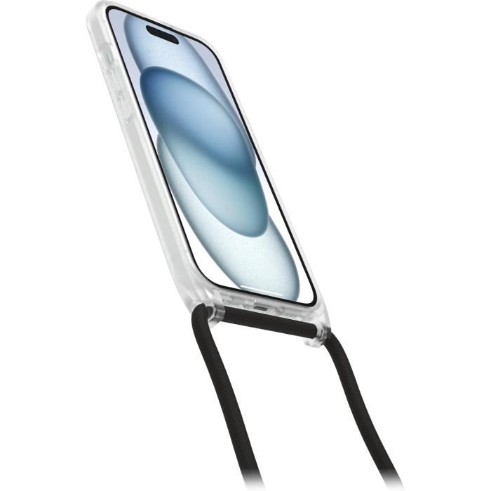 Coque - otterbox - iphone 15 - ultra fine - magsafe - collier réglable