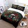 Festive Canine Charm Bedding Sets Duvet Cover Sets Duvet Covers Pillowcases(1*Duvet Cover 2*Pillowcases Without Duvet Insert)