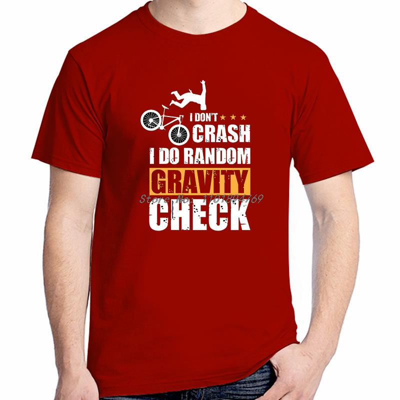 Summer Fashion Cotton Short Sleeve Tshirt Dirt Biker Motocross Tshirt I Dont Crash Funny Graphic T Shirts Unisexs Clothes