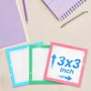 Glitter Sticky Notepad Multi-Purpose Transparent Sticky Notes Self-Adhesive Note Small Memo Pads To Do List