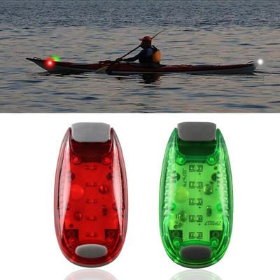 2 pezzi rosso verde barca luci di navigazione LED segnale di posizione laterale lampada per barca marina yacht motoscafo notte corsa pesca