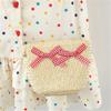 Dress Baby Girl Heart Shaped Button Colorful Polka Dot Bow Dress Send Bag
