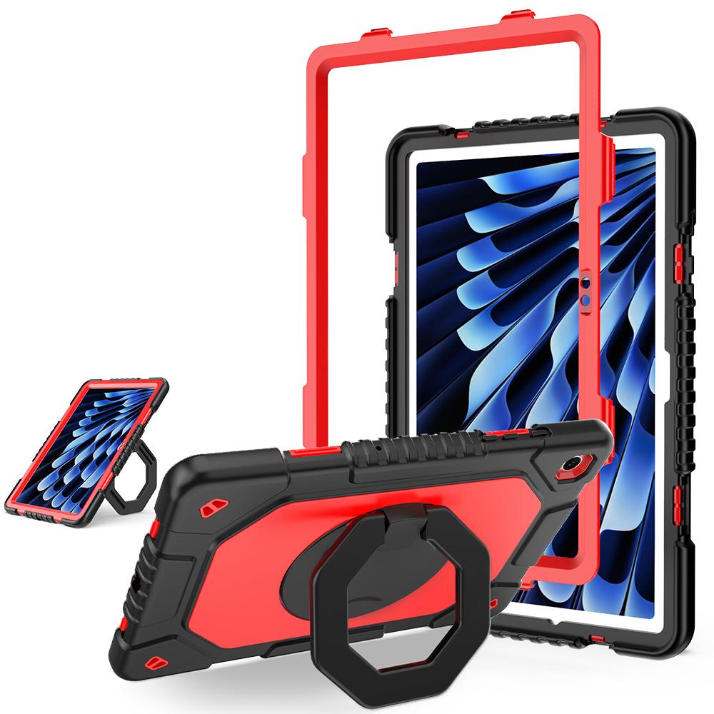 For Samsung Galaxy Tab A11+ / A9+ Case Hand Grip Kickstand Shockproof Silicone + PC Tablet Cover with Pen Slot