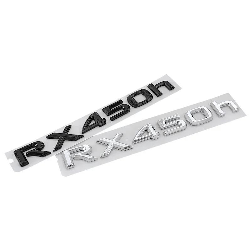 ABS Car Stickers for Lexus RX450hL RX200t RX450h ES200t Letter Logo Fender Side Body Rear Trunk Emblem Badge Decals Accessories