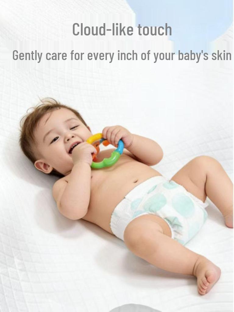 Ultra-Thin Soft Newborn Baby Diapers - High Absorbency & Breathable, All Sizes (S, M, L, XL)