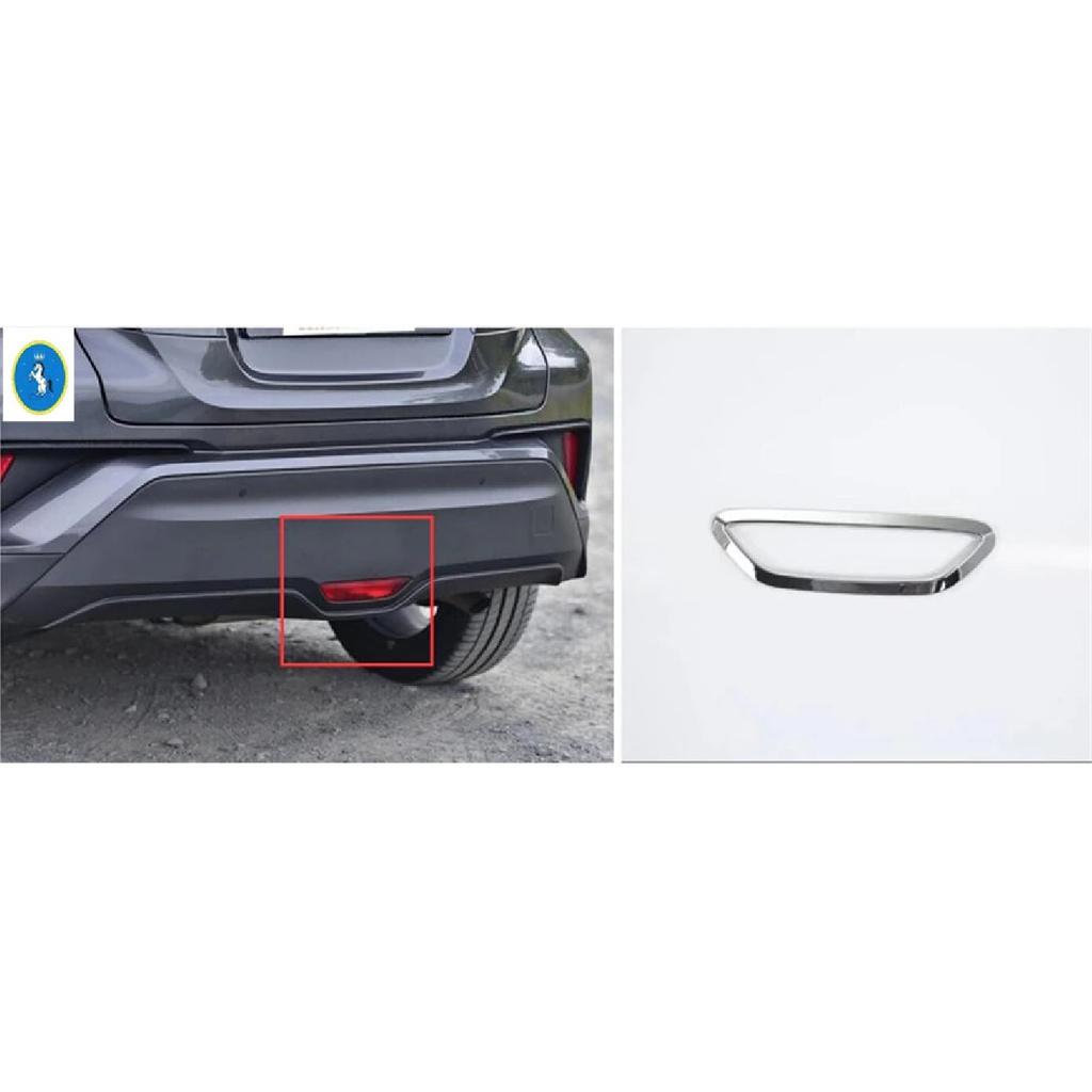 Rear Brake Lights Stop Parking Lamps Frame Cover Trim Bumper Protector Decoration Car Styling For Toyota C-HR CHR 2016 -