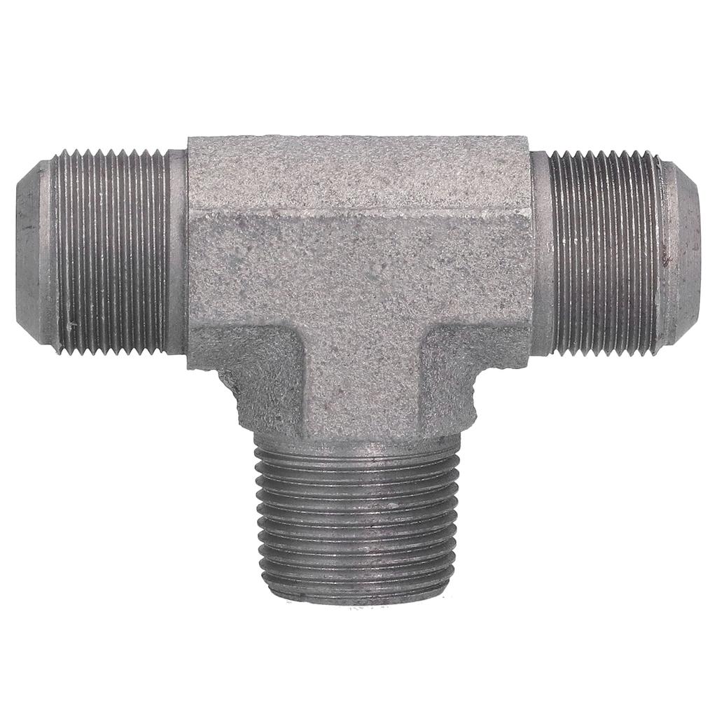 Teu drept Fier Durabil Lustruit cu Atenție Fiting Teu pentru Țeavă de Compresie pentru Pompă de Aer Aer