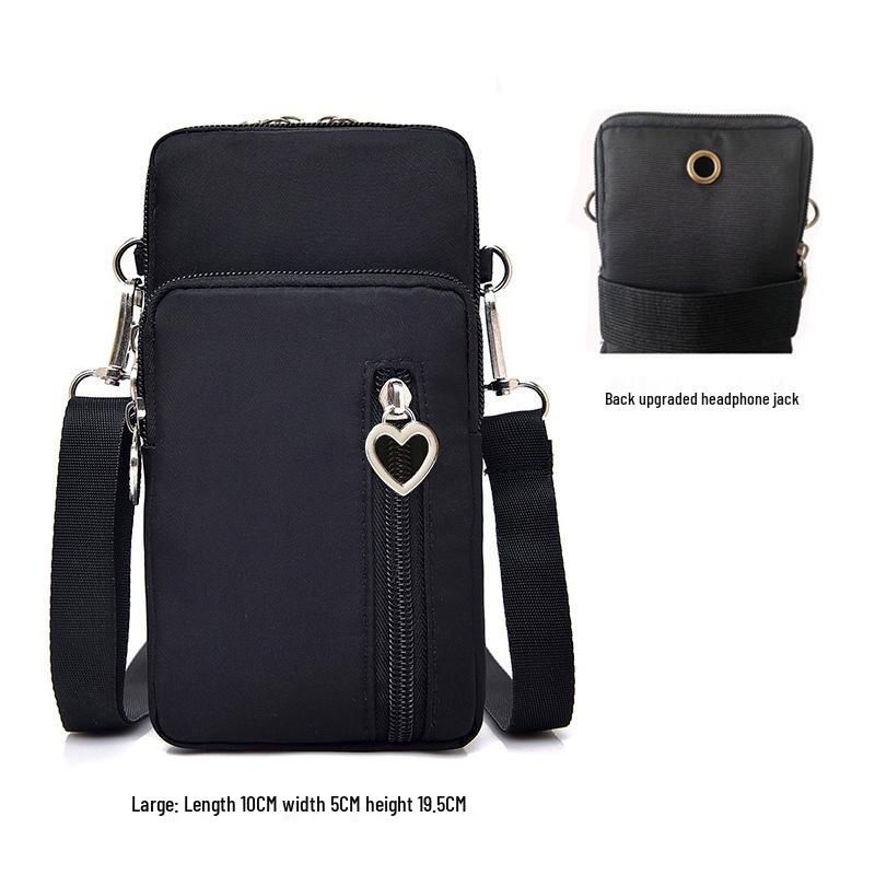 Geantă de umăr crossbody pentru femei în stil coreean - Mini portofel vertical tip plic pentru monede