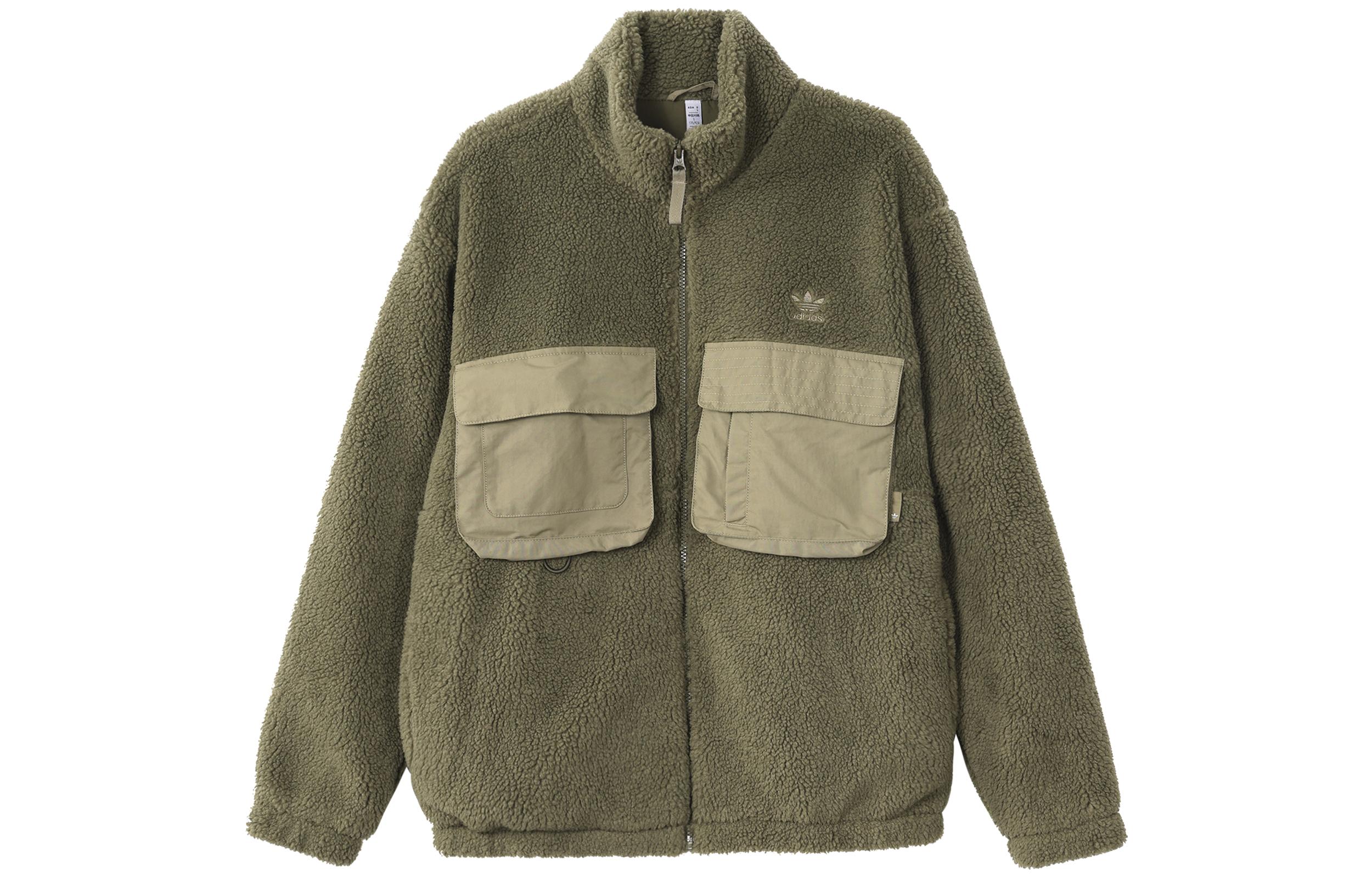 Adidas Originals Trefoil Collection Outfit Jacket Men s Green IC8163 XXL