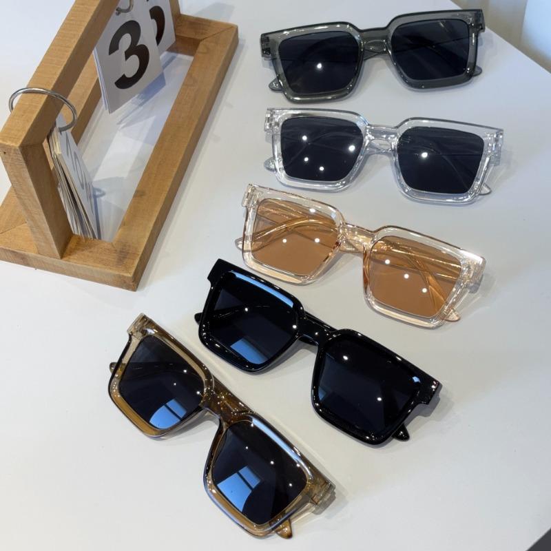 Classic Retro Square Men Sunglasses FashionOutdoor Women's Sunshade Sun Glasses Small Frame Anti Glare Eyewear UV400 Glasses