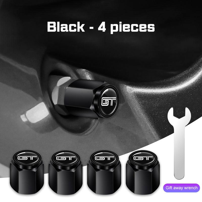 Pour KIA sportage cerato Optima K2 k3 K4 K5 k9 rio soul 4 Pièces Cache-Soupapes de Pneu de Roue de Voiture Accessoires Couvercle de Tige de Pneu à Air Étanche