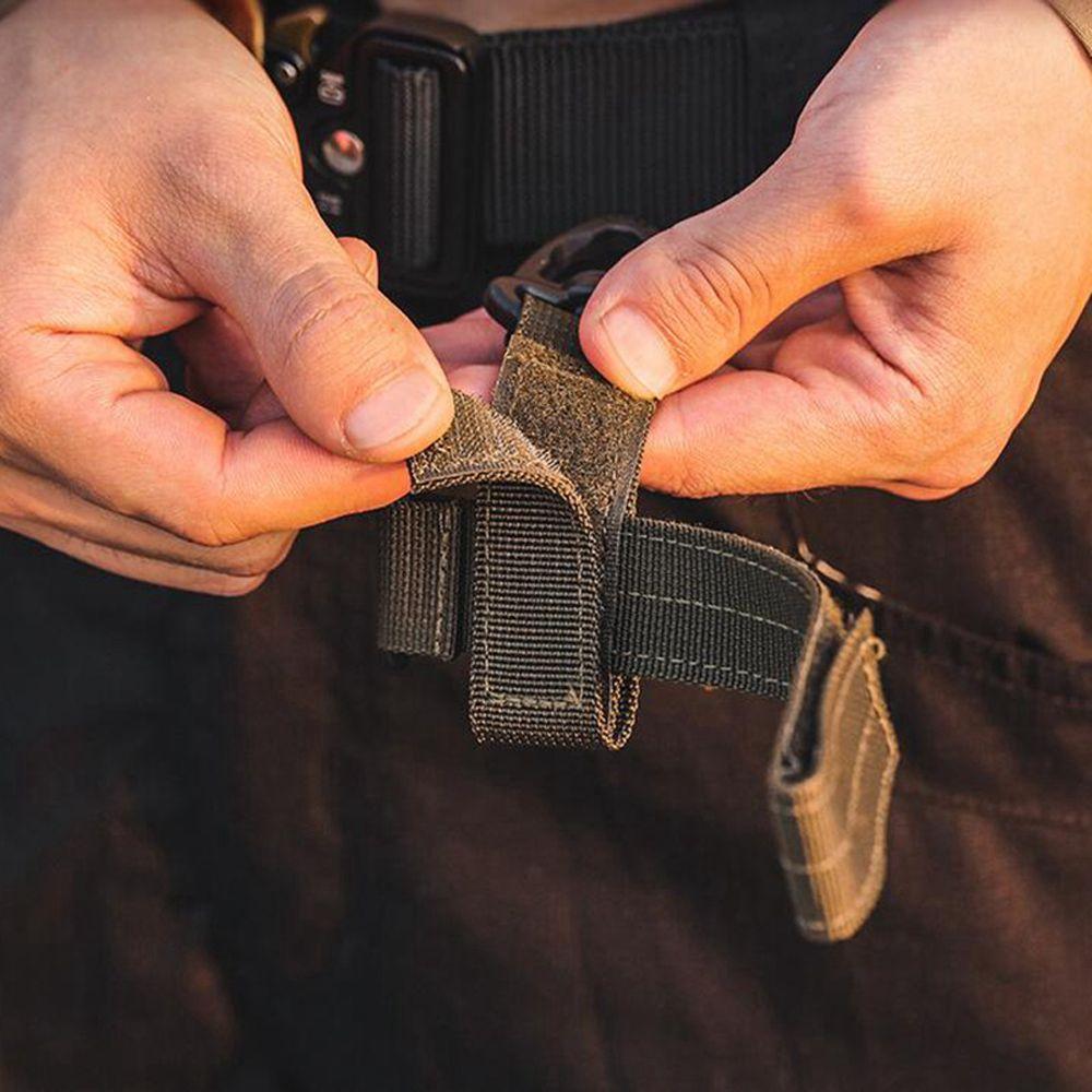 Outdoor Keychain Keeper Pouch Belt Gloves Hook Storage Buckle Fixed Pocket Belt Gloves Rope Holder