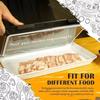 Creative Food Preservation Tray Reusable Stackable Food Tray Safety Plastic Meat Refrigerator Storage Tray Kitchen Tools