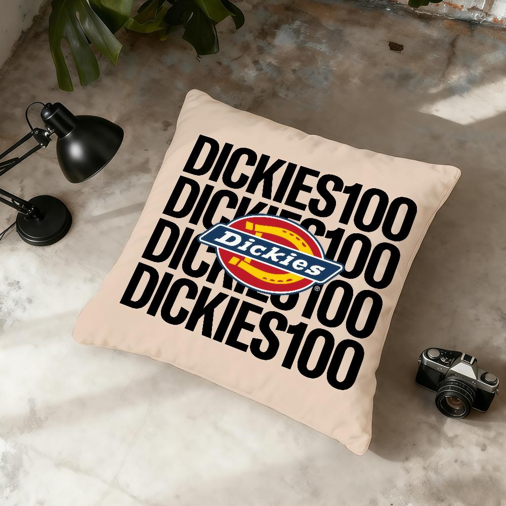 

Fashion D-Dickies-ES Logo cushion cover Home Office Convenient Nordic Simplicity Hit With Zipper Cushion Cover 30cmx30cm