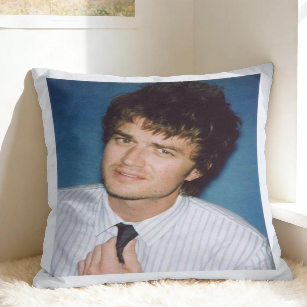 Joe Keery Steve Harrington Pillow Cover Print Cushion Cover Kawaii Pillow Case For Wedding Party Home Decor