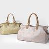 Short Distance Large Capacity Luggage Bag Women's Retro Print Travel Bag with Dry Wet Separation