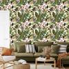 Tropical Leaves with Cacti Wallpaper for Living Room and Bedroom 50x1000