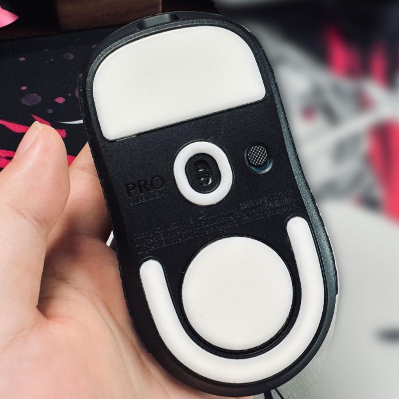 Ice Edition Mouse Skates Stickers Mouse Feet Pad Round Glides Curveds Edges for GProWireless GPROX Superlight 2 Mouse