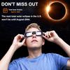 Solar Eclipse Glasses AAS Approved 2024, 6 Pack Solar Eclipse Glasses for Direct Sun Viewing-ISO 12312-2:2015(E) & CE Certified