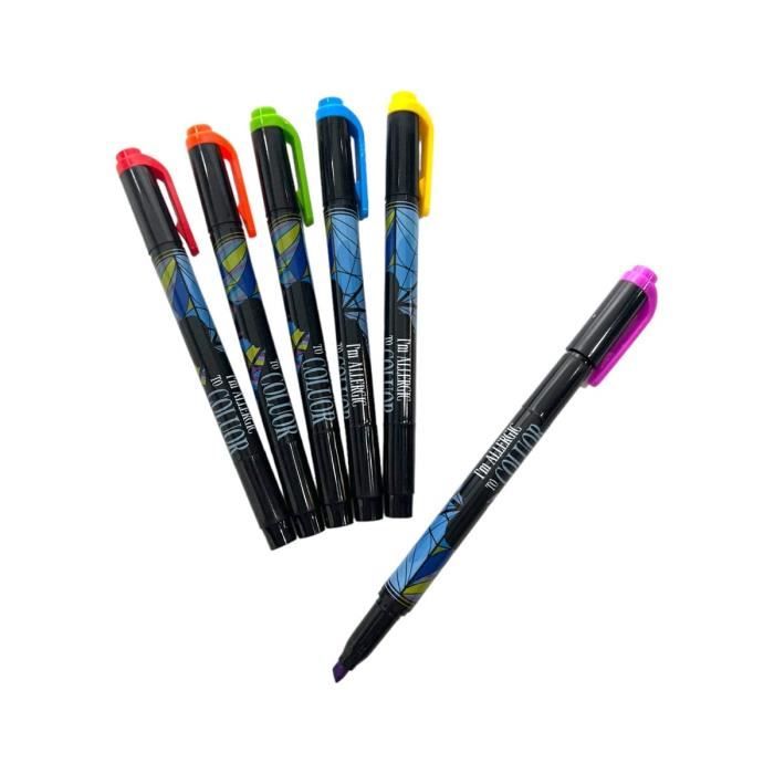 Blue Sky Studios - Mercredi - Pack 6 surligneurs Mercredi