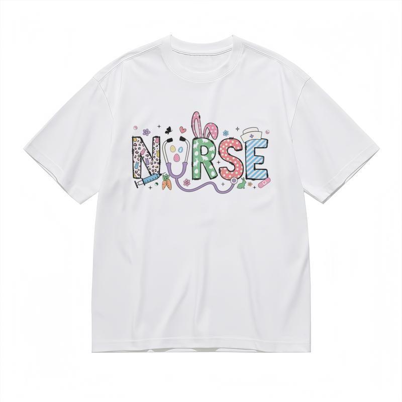 

Мужская трендовая классическая футболка с ярким медицинским мультяшным принтом 3XL