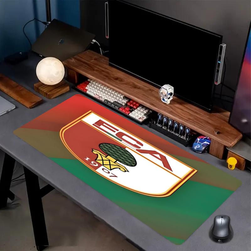 FC Augsburg Print Mouse Pad, Anti‑Slip Desktop keyboard Mat, for PC Laptop Gaming Working Daily Use, Cool Festival Birthday Gift