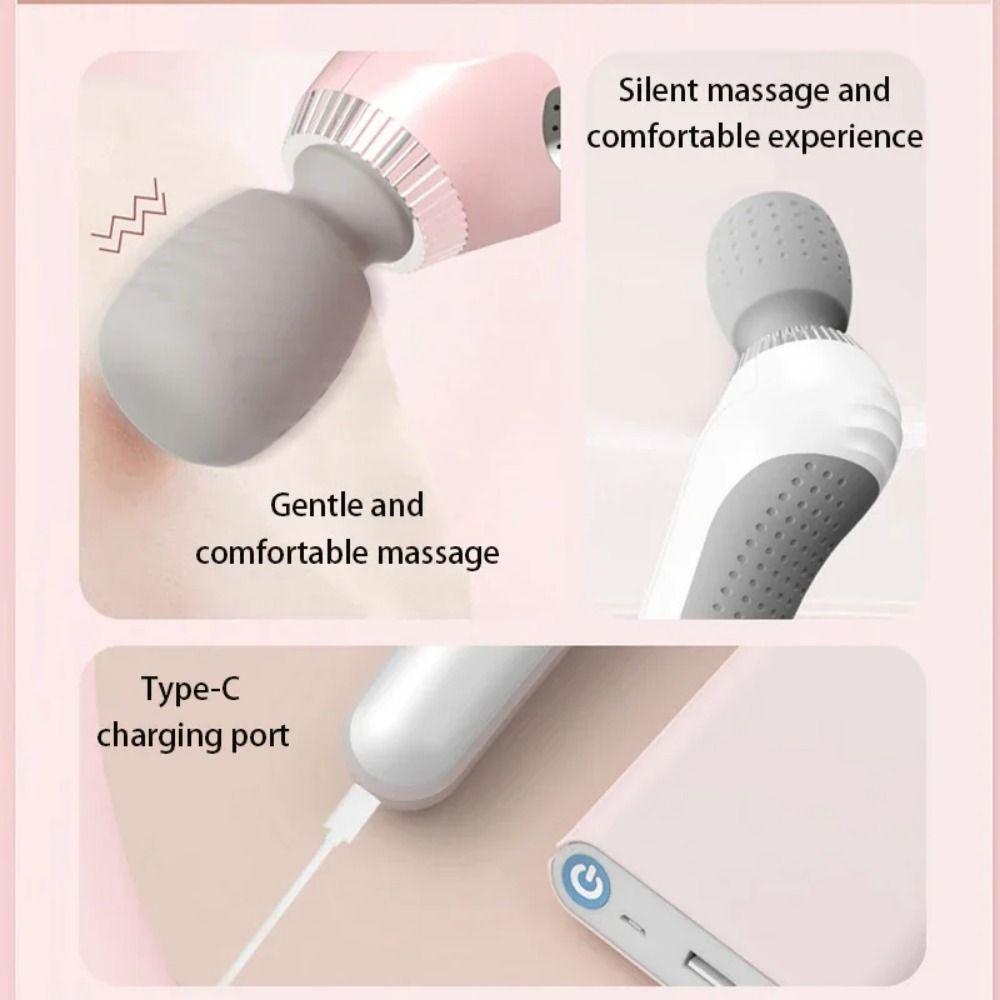 Portable Handheld Massage Device USB Rechargeable Deep Tissue Massager  Massagers
