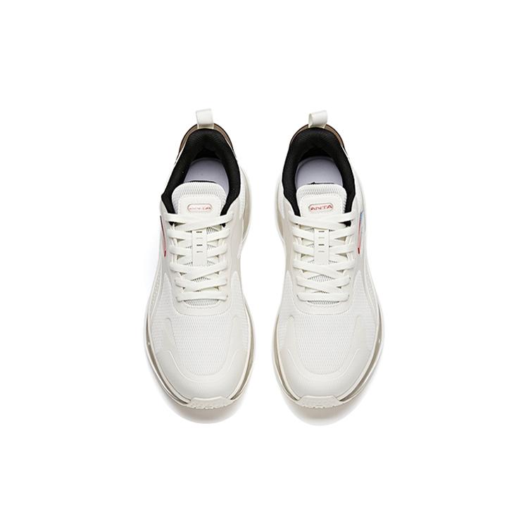Anta Full Length Air Cushion Low top Running Shoes Men's White Black 912125503-1